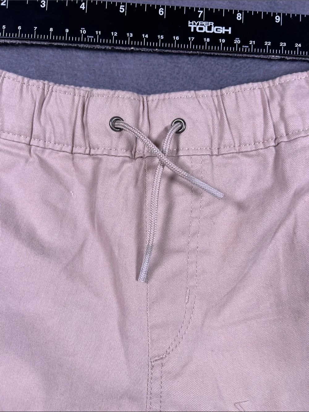 GAP Men’s Light Tan Drawstring Chino Joggers